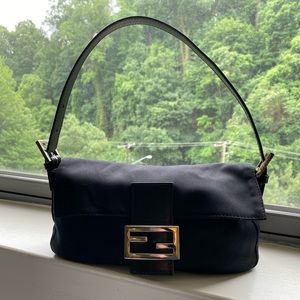 FLAWLESS Fendi Classic Canvas Baguette